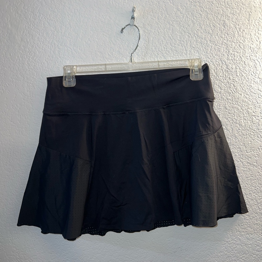 Target Black Pleated Skater Mini Skirt